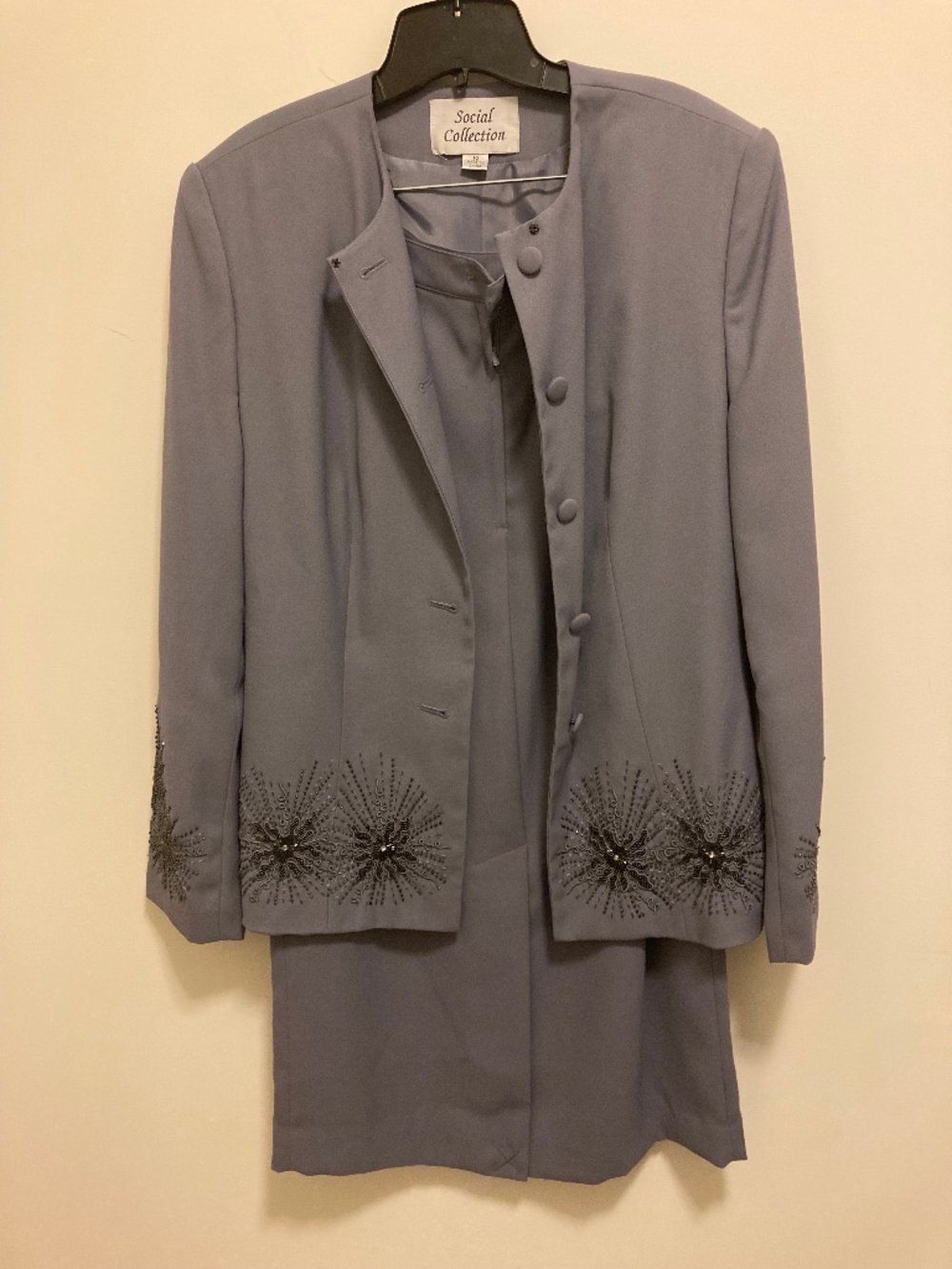 Gray Social Collection 2piece Suit